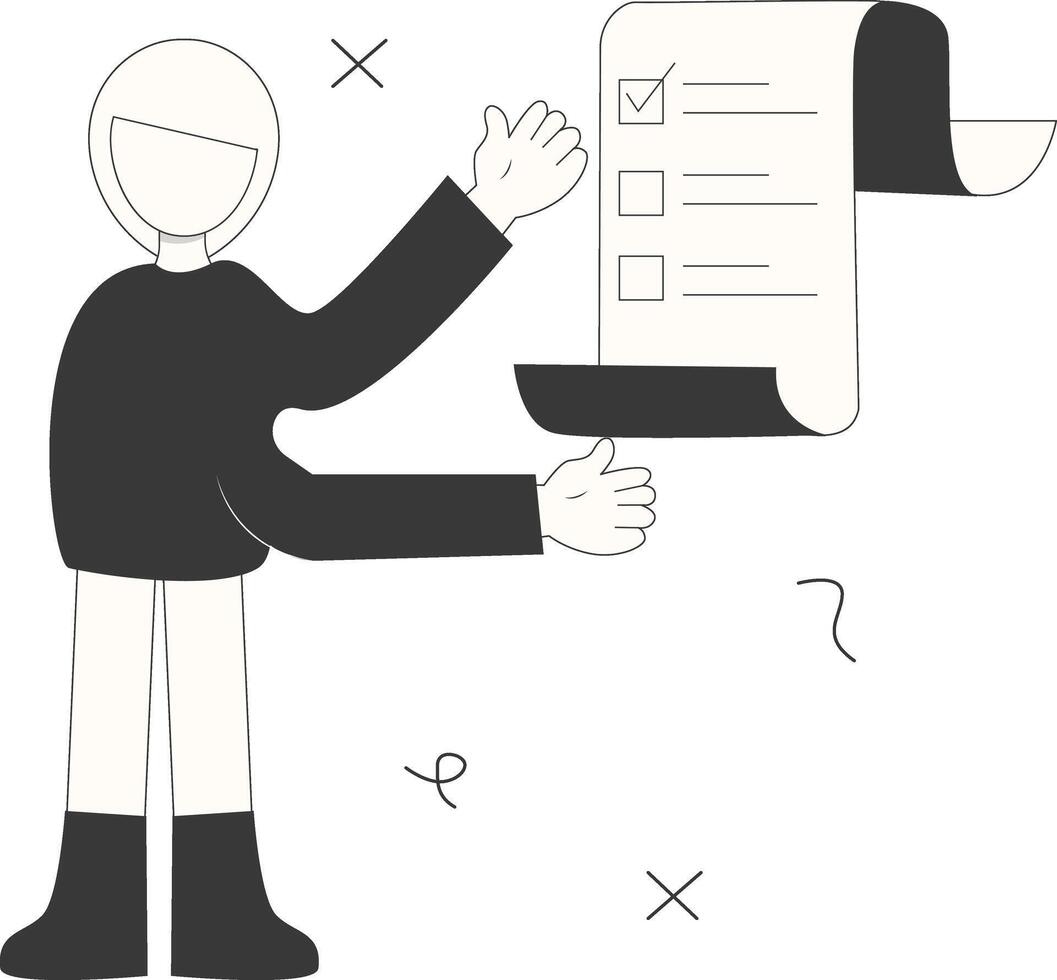 Startup Business Flat Character vector