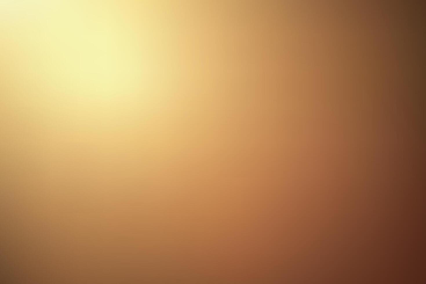 Warm Golden Gradient Background with Soft Light vector