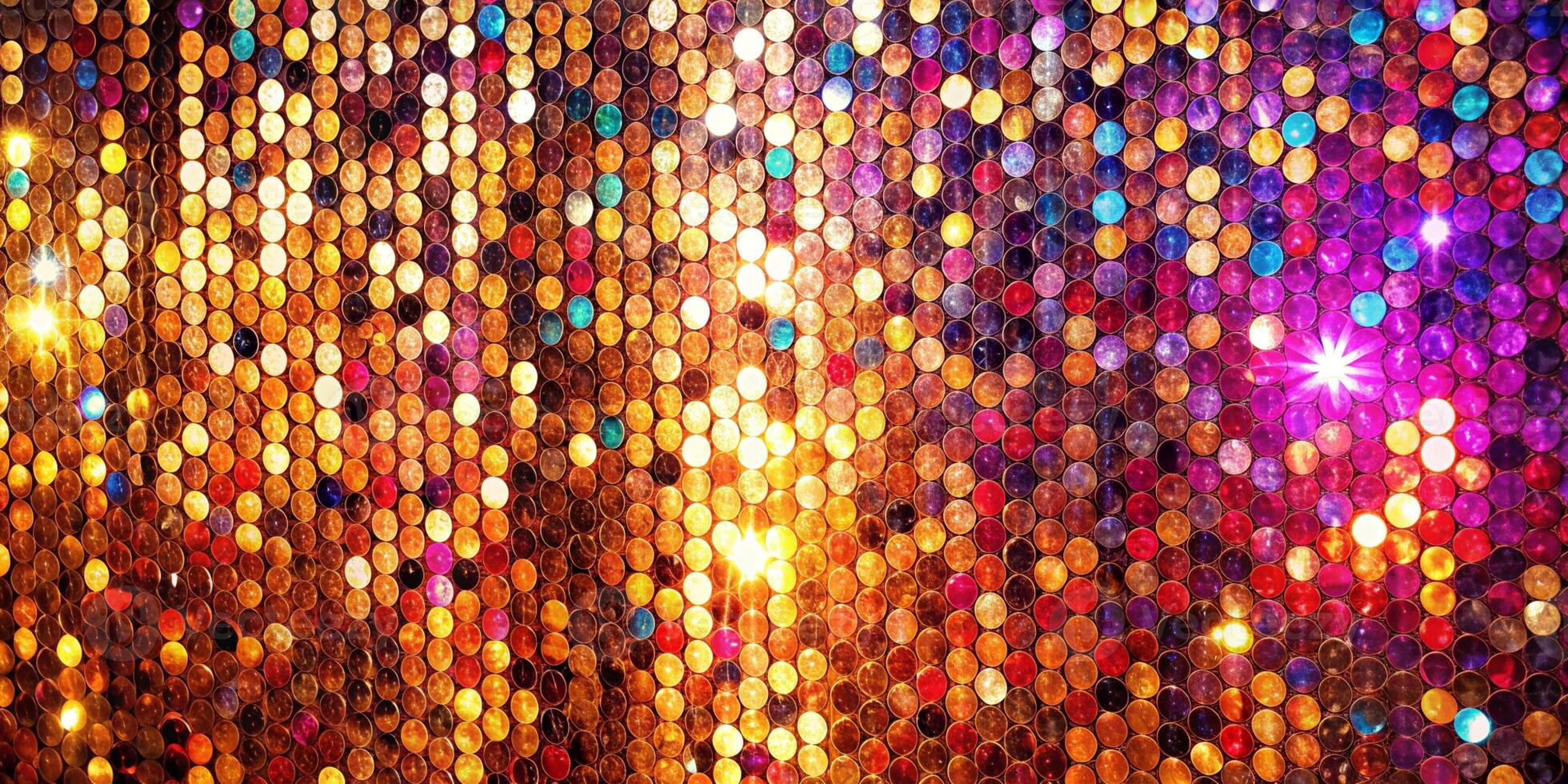 A Stunning Colorful Bokeh Lights Background Perfect for All Your Festive Events and Celebrations photo