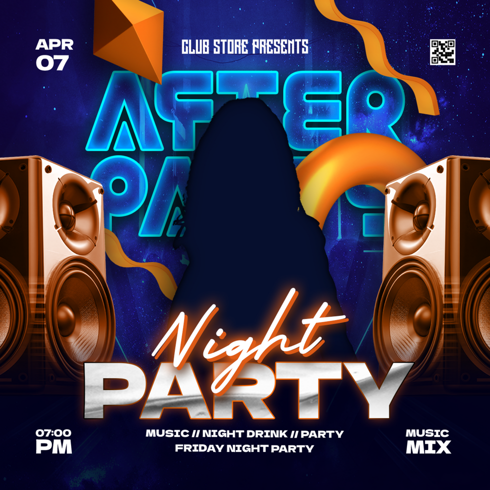 Night Club Party Flyer psd