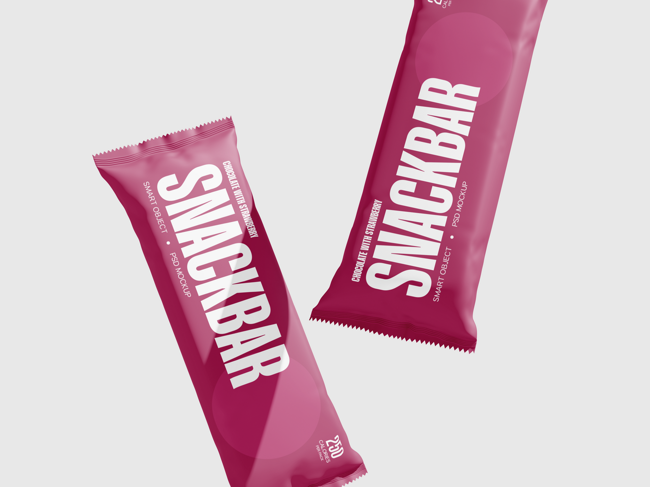 Cookies Snack Packaging Mockup psd