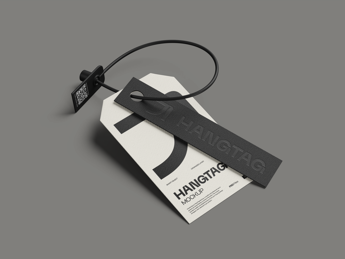 Apparel Hangtag Mockup psd