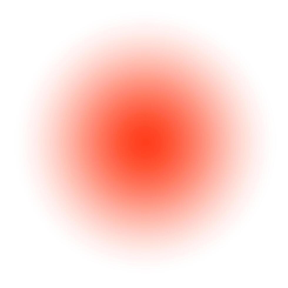 Red transparent blur scarlet translucent round spot vector