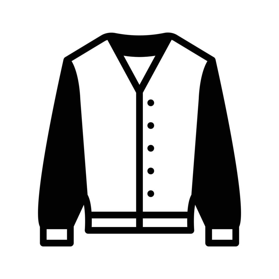 Cozy hoodie icon for casual or winter wear vector