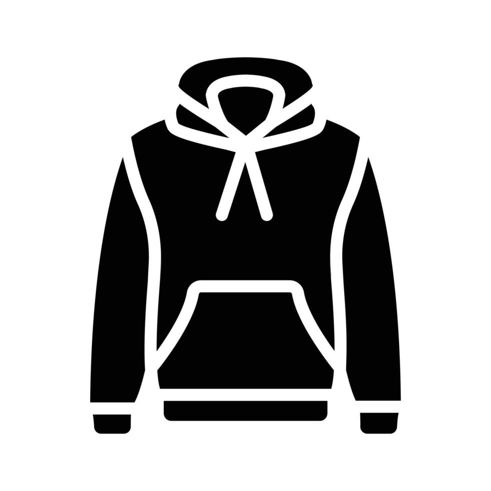 Casual pullover hoodie ideal for layering and comfort vector