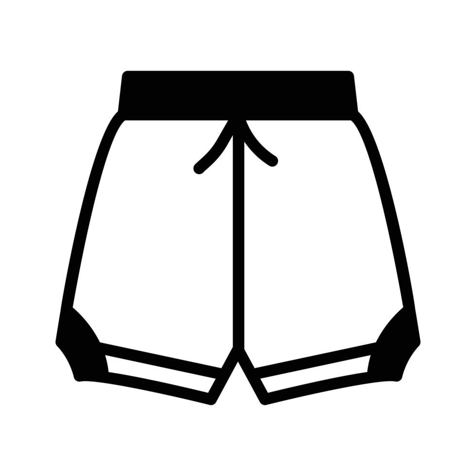 Casual knee length shorts with pockets for warm weather vector