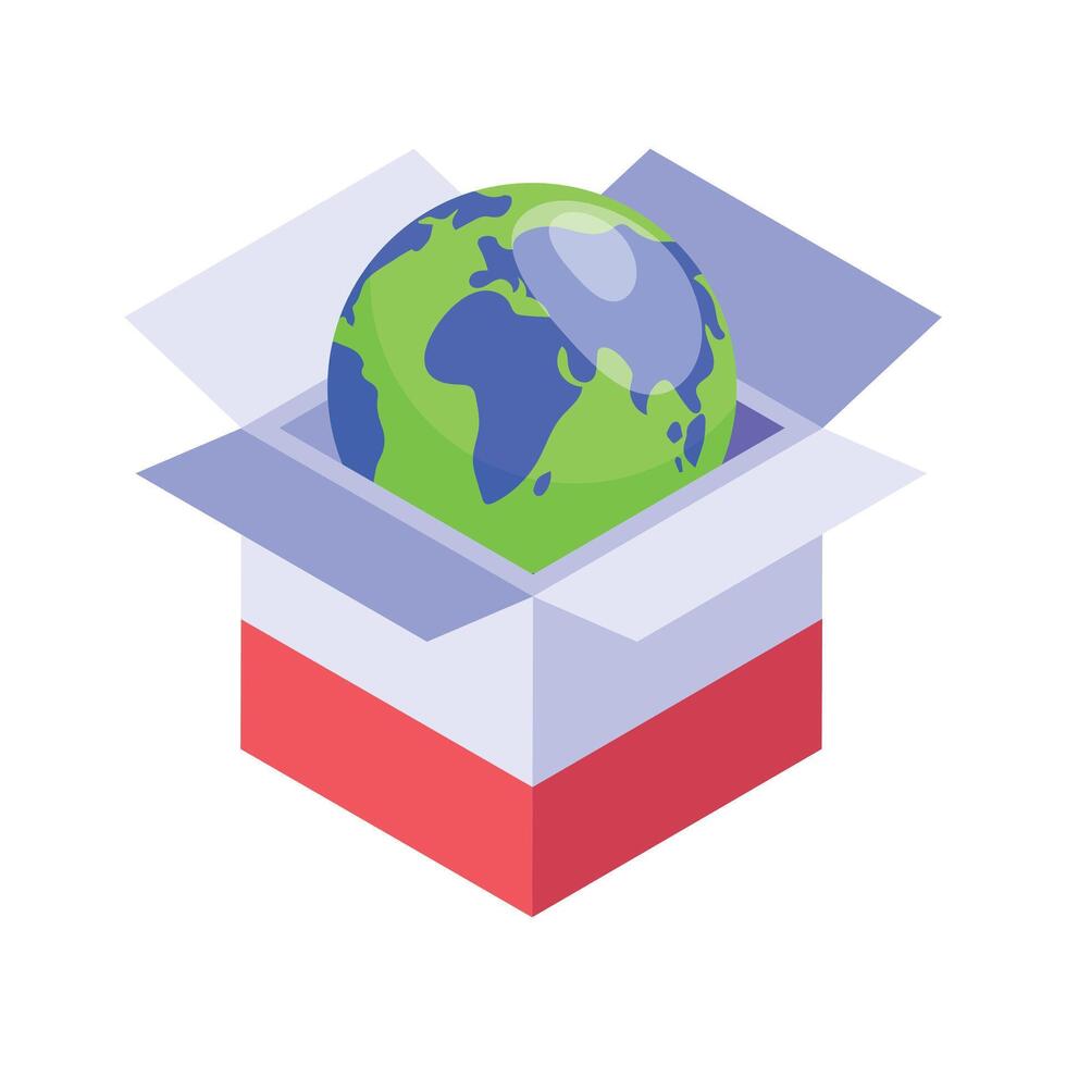 Get this creative icon of order fulfillment in editable designs style vector
