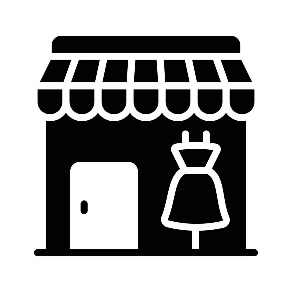 Icon for a clothing or garments store, ready to use vector
