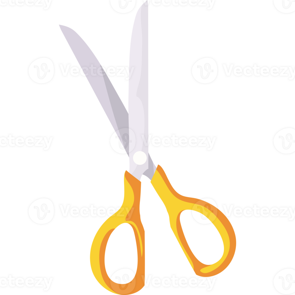 Back to school supply scissors icon png