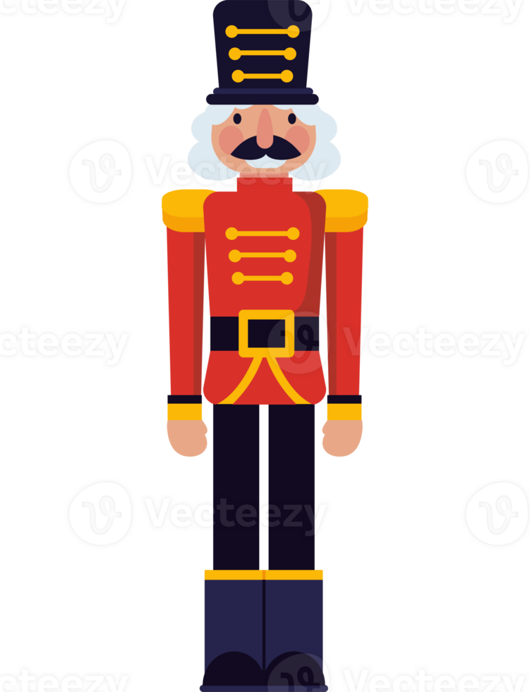 Christmas character nutcracker illustration png