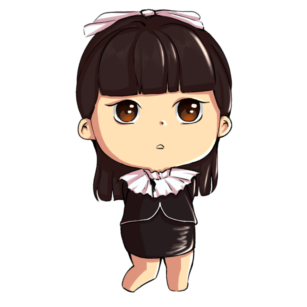 Joy kpop girl group chibi artsyle png