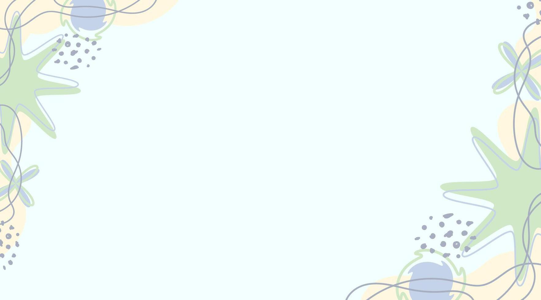 Minimalist abstract banner background vector