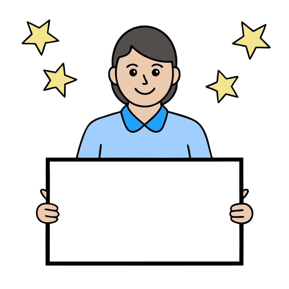 Customer satisfaction icon with copy space on white background concept as A illustration of a customer satisfaction icon with ample copy space on a white vector