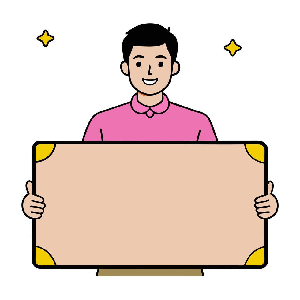 Customer application icon with copy space on white background concept as A illustration of a customer application icon with ample copy space on a white ba vector