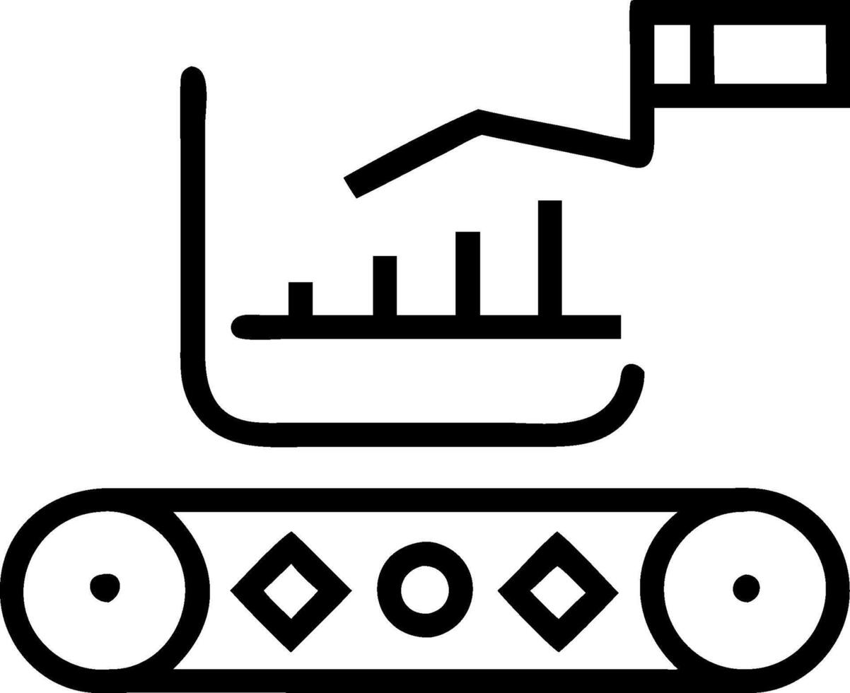 AGV and a logistics interface symbolizing automated logistics control in double exposure with copy space. concept as An AGV blended with a logistics interface re vector