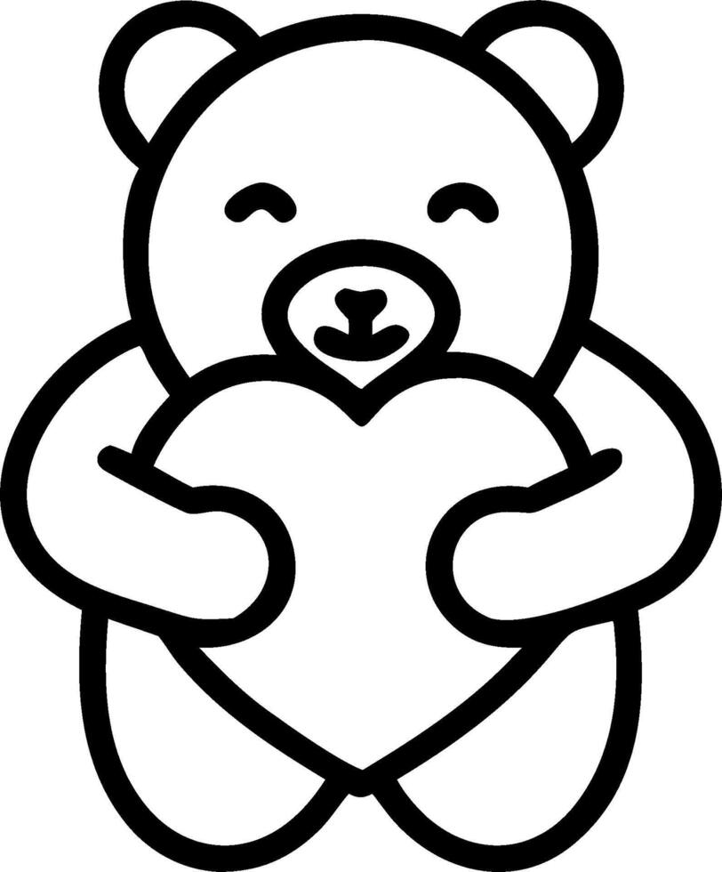 Bear Hug and Heart concept as A bear hug with a heart symbol and ample copy space symbolizing a strong and affectionate embrace. in Photo Stock Concept vector