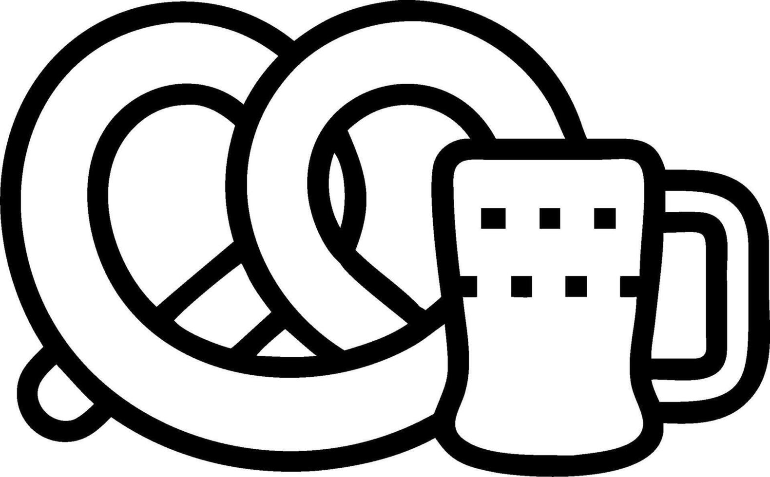 Beer Stein and Bratwurst concept as A beer stein with bratwurst and ample copy space representing the iconic drinks and sausages of Oktoberfest. in Photo Stock C vector