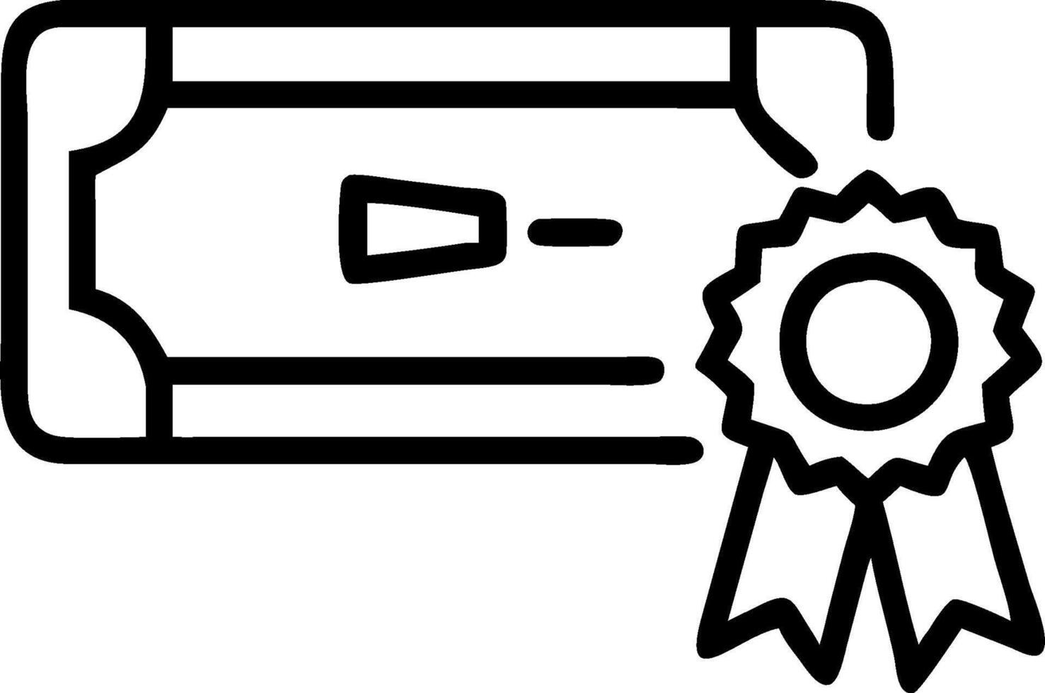 Betamax Tape with Obsolete Certificate and Betamax Player concept as A Betamax tape with an obsolete certificate and Betamax player set against a whimsical backg vector