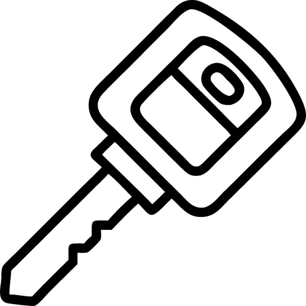 Car key icon with copy space on a gray background concept as A image of a car key icon with generous copy space on a gray background perfect for automotiv vector