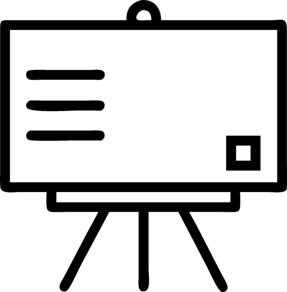 Chalkboard icon with ample space for text and graphics concept as An iconographic chalkboard design offering ample space for both text and graphics perfect for i vector