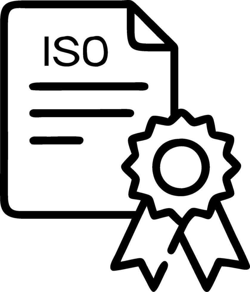 Chemical Engineer with ISO Badge and Laboratory Equipment concept as A chemical engineer holding an ISO badge and laboratory equipment set against a dreamy backg vector