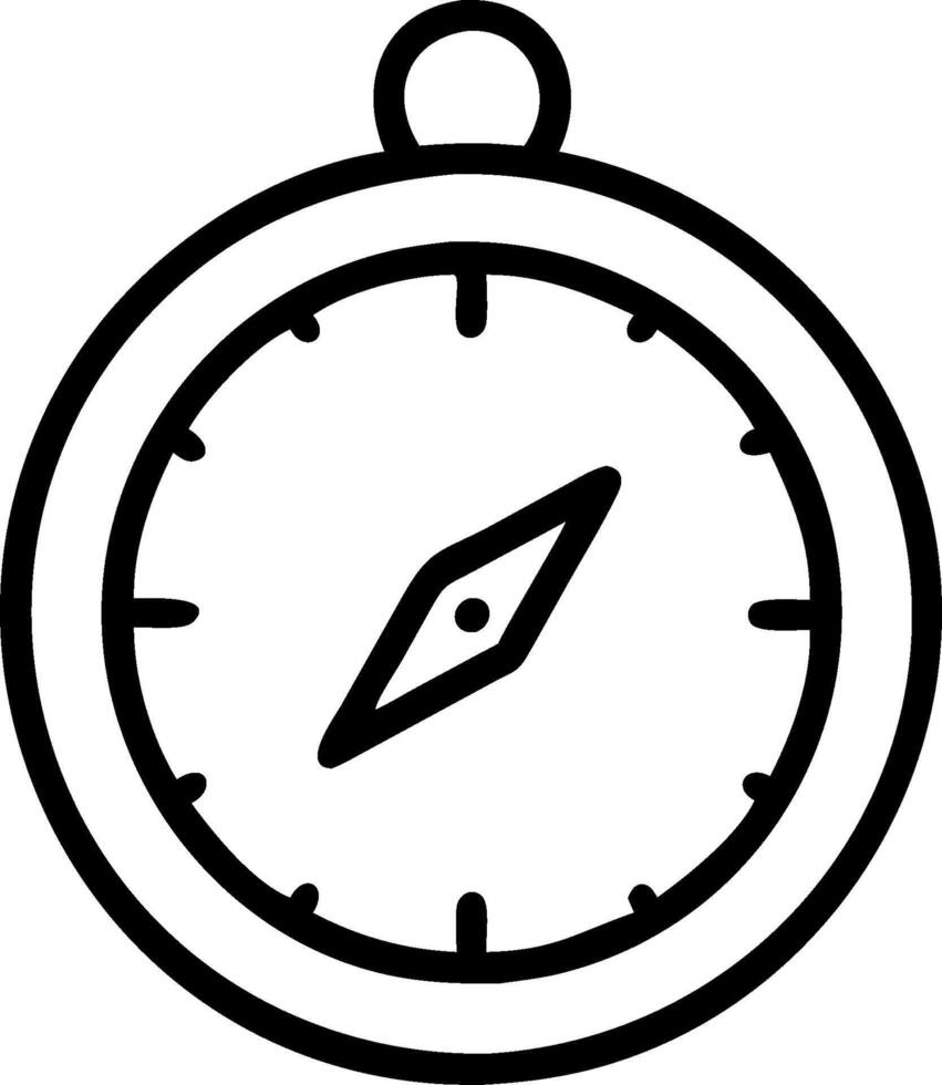 Compass icon with copy space on a blue background concept as A image of a compass icon with ample copy space on a blue background perfect for travel and n vector