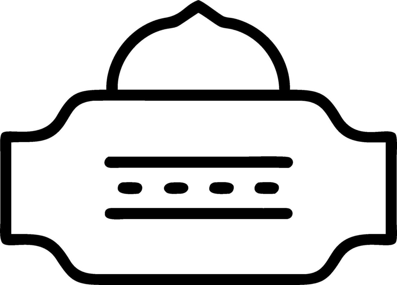 Confidential symbol with copy space for project planning concept as An artistic rendering of a confidential symbol with spacious copy space suitable for project vector