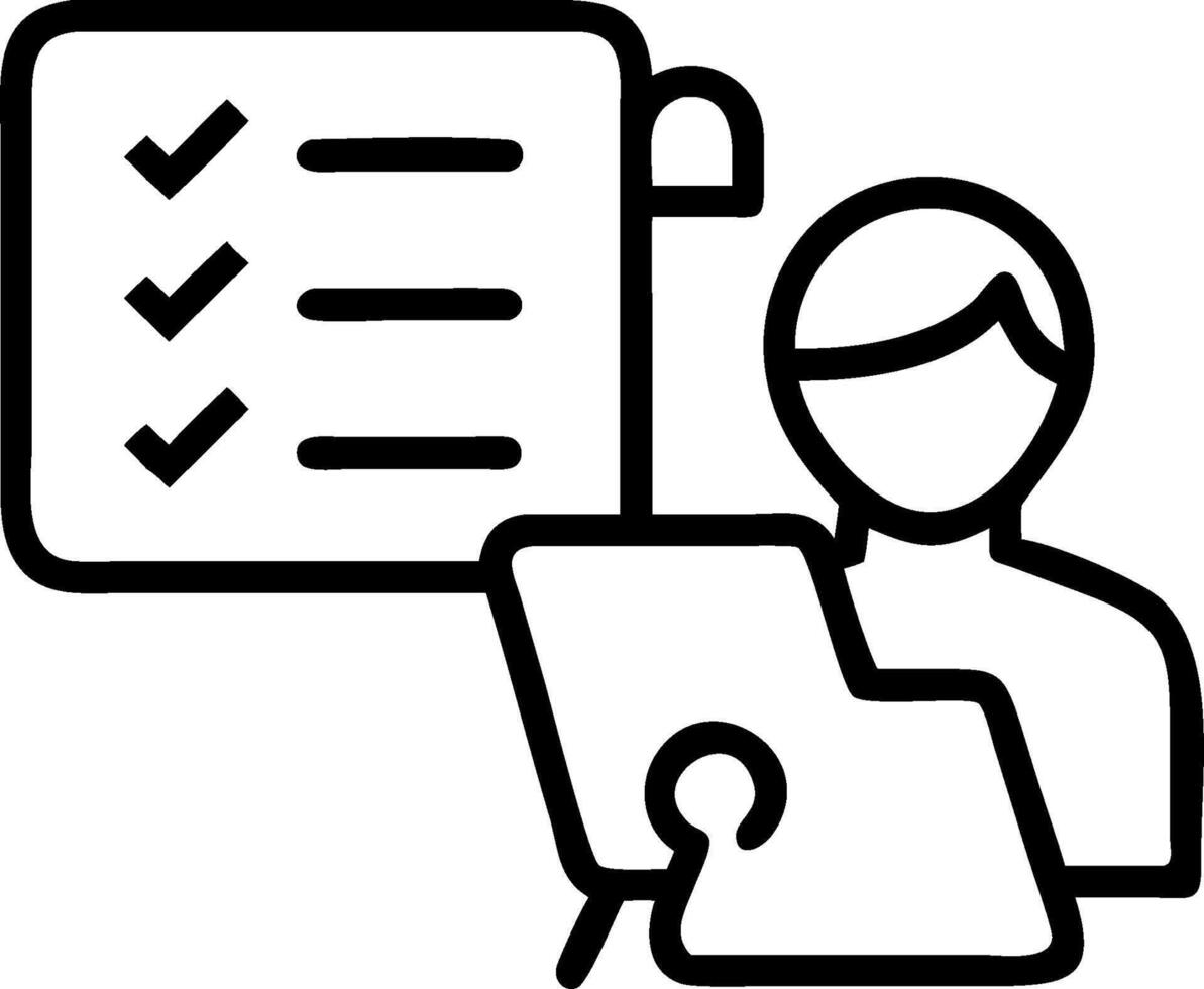 Consultant with Lightbulb and Graph concept as A consultant holding a lightbulb and a graph set against a dreamy background offering ample space for text or grap vector