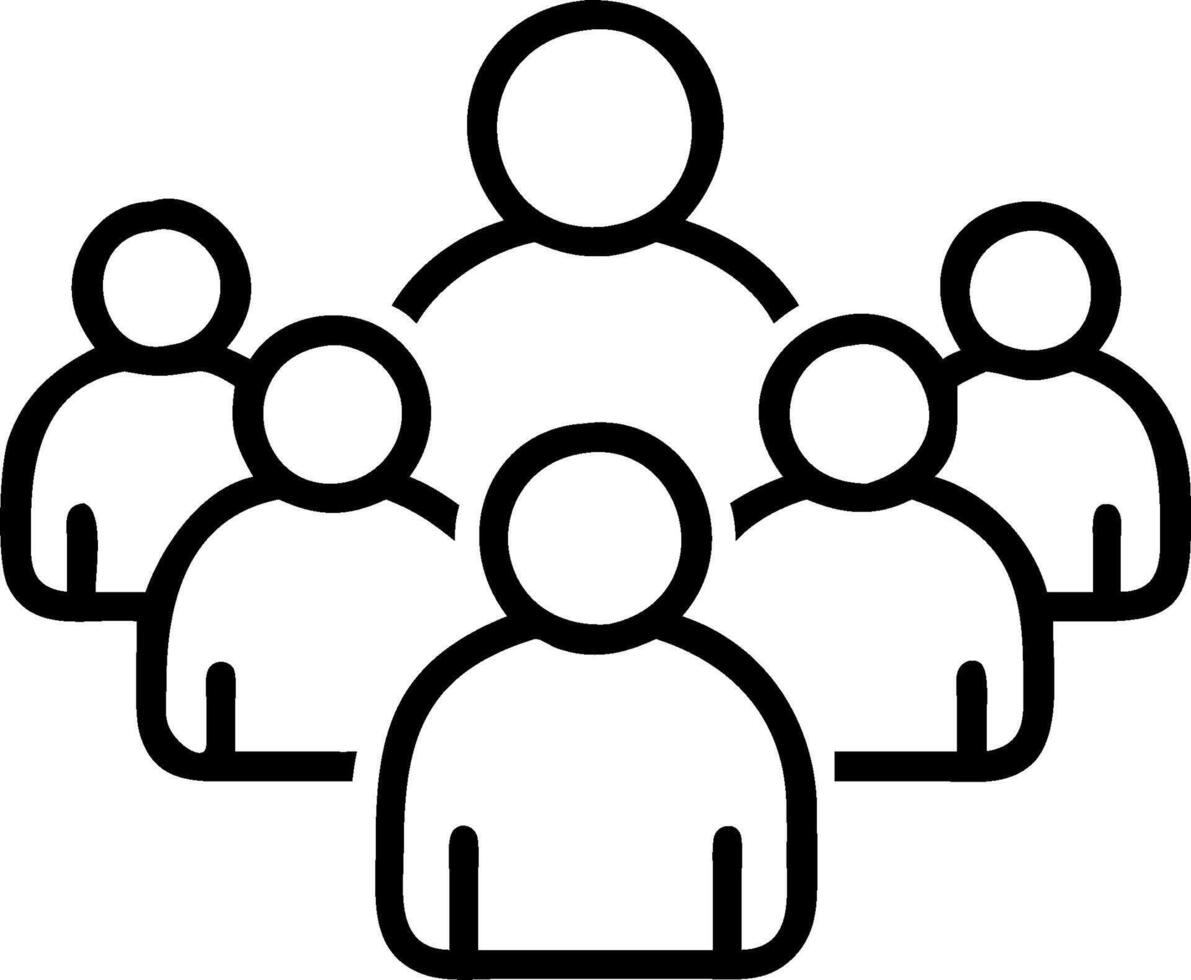 Cross Industry Career Networking Event concept as Professionals from various industries gather at a networking event to explore diverse career opportunities. in vector