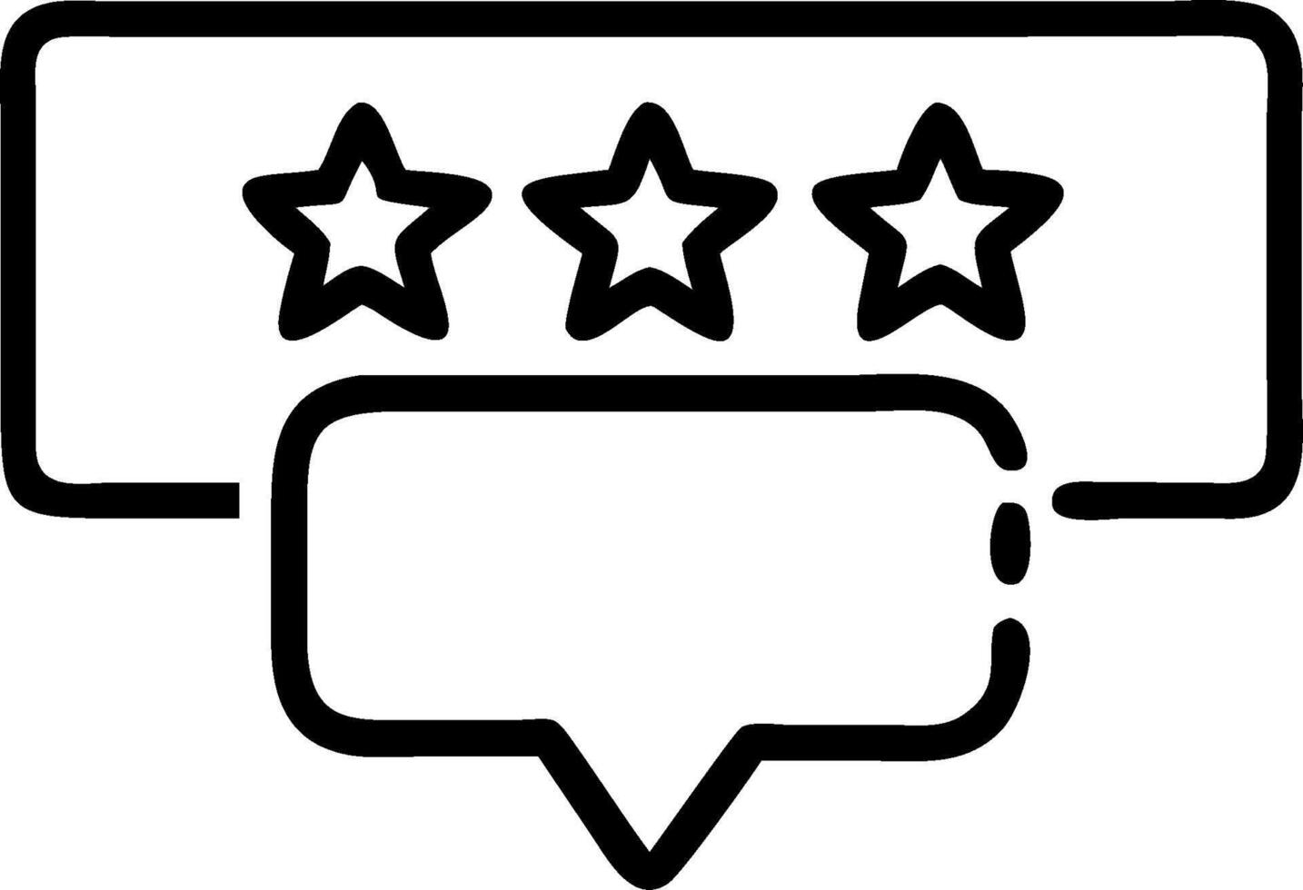 Customer satisfaction icon with copy space on white background concept as A illustration of a customer satisfaction icon with ample copy space on a white vector