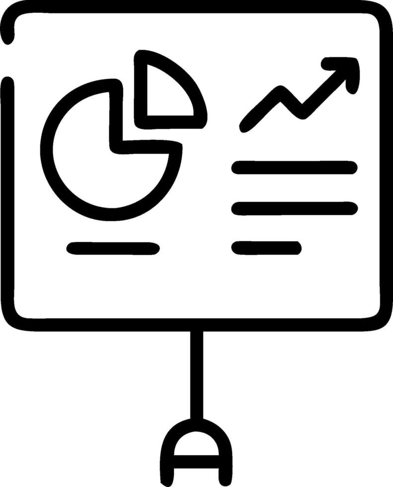 Data summary icon with copy space on white background concept as A illustration of a data summary icon with ample copy space on a white background perfect vector