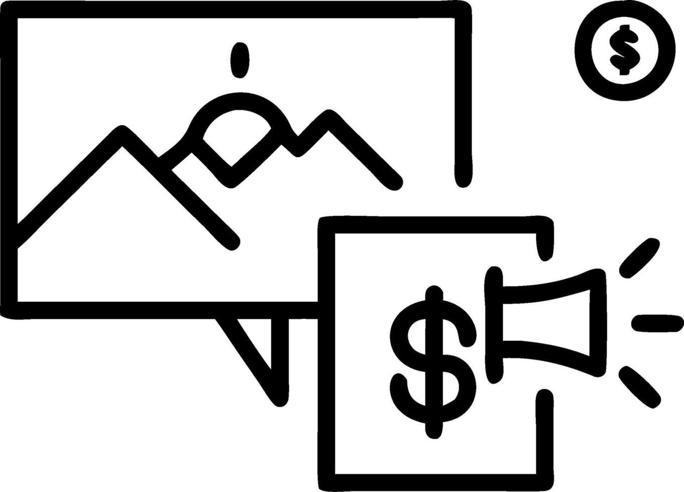 Data summary illustration with blank area for customizable text concept as A creative depiction of a data summary illustration featuring a blank area for customi vector