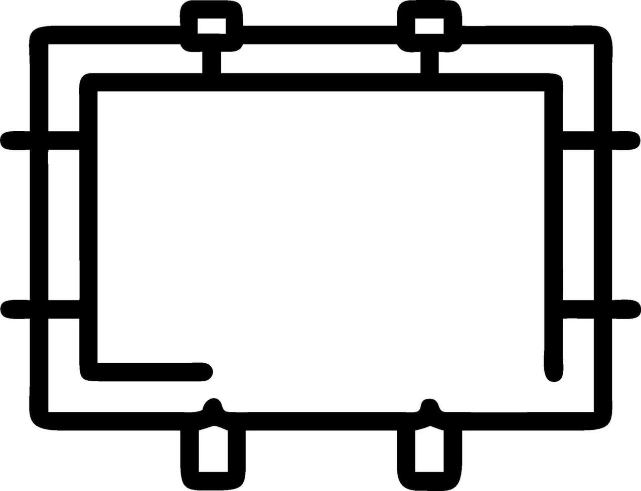 Digital transformation icon with copy space on white background concept as A illustration of a digital transformation icon with ample copy space on a whit vector