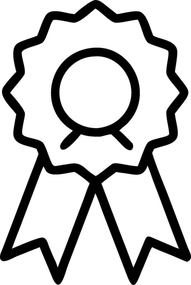 Gold Medal with Ribbon and Badge concept as A gold medal with a ribbon and a badge set against a whimsical background offering ample space for text or graphics s vector