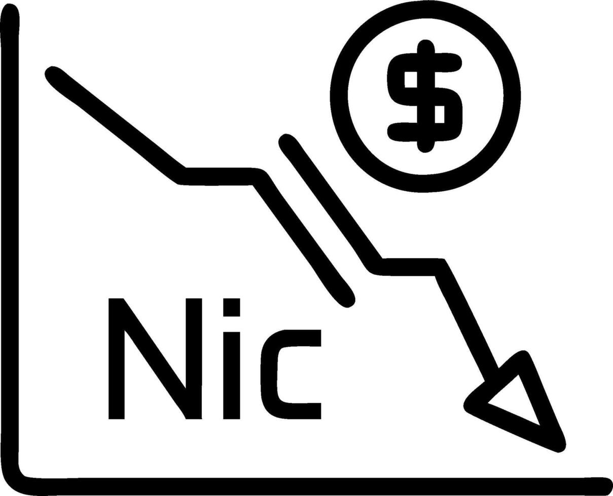 Iron Ore and Horizontal Arrow concept as Iron ore and a horizontal arrow on a dreamy background offering ample space for text or graphics symbolizing steady iron vector