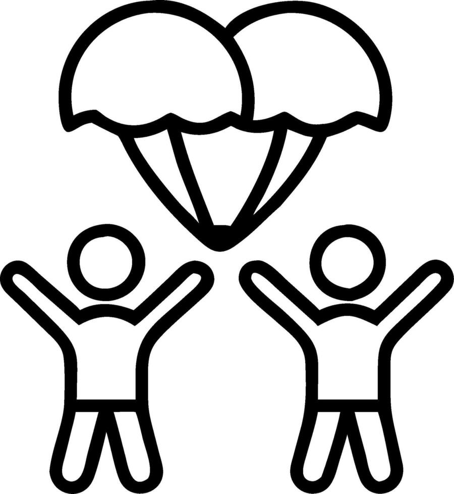 Kids with Fruits and Enchanted Parachute concept as Kids holding fruits with an enchanted parachute set against a blank background providing space for text or gr vector