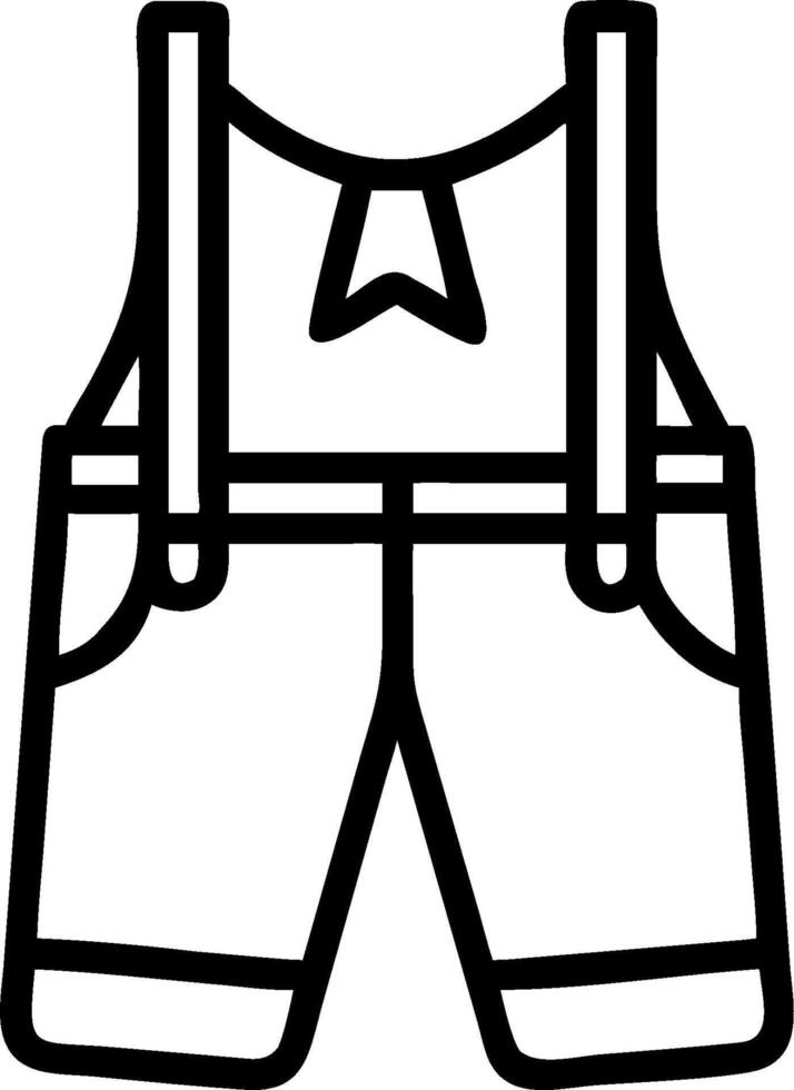 Lederhosen and Beer Tent concept as Traditional lederhosen with a beer tent and ample copy space representing the festive attire and atmosphere of Oktoberfest. i vector