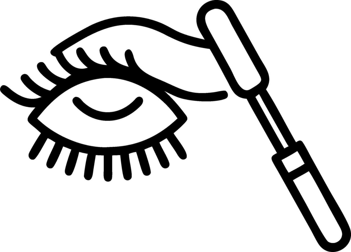 Lip gloss and makeup remover icon with blank space for custom branding concept as A customizable lip gloss and makeup remover icon with blank space for adding cu vector
