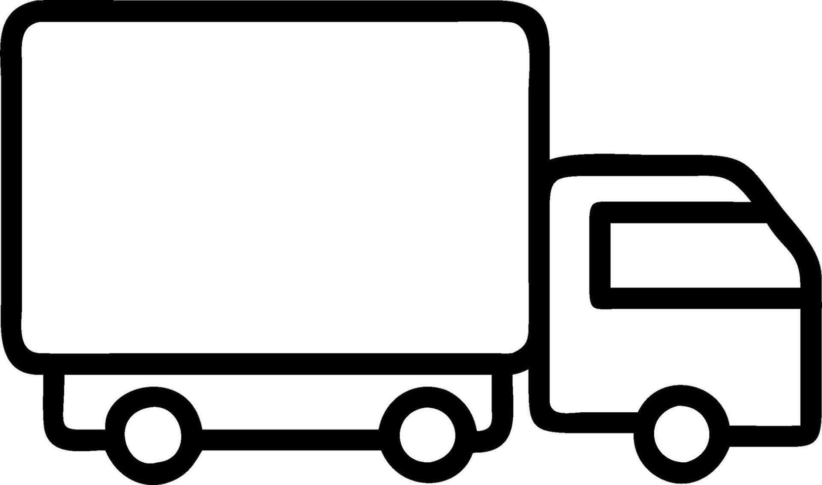 Logistic icon with blank space for custom branding concept as A customizable logistic icon with blank space for adding custom branding elements making it suitabl vector