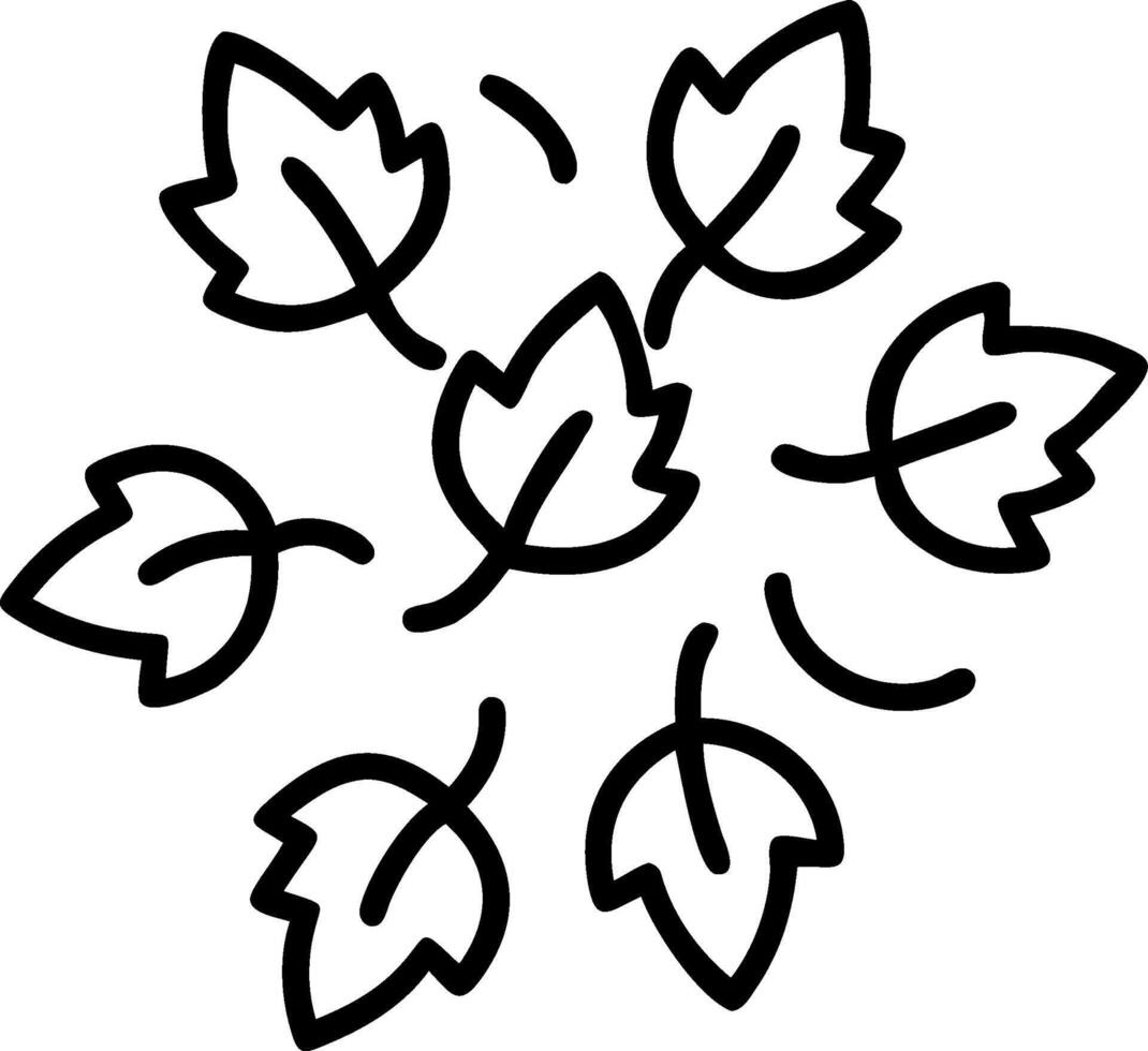 Overhead View of Autumn Leaves concept as An overhead drone view captures the intricate patterns of fallen leaves blanketing the ground in a mosaic of fall. in P vector