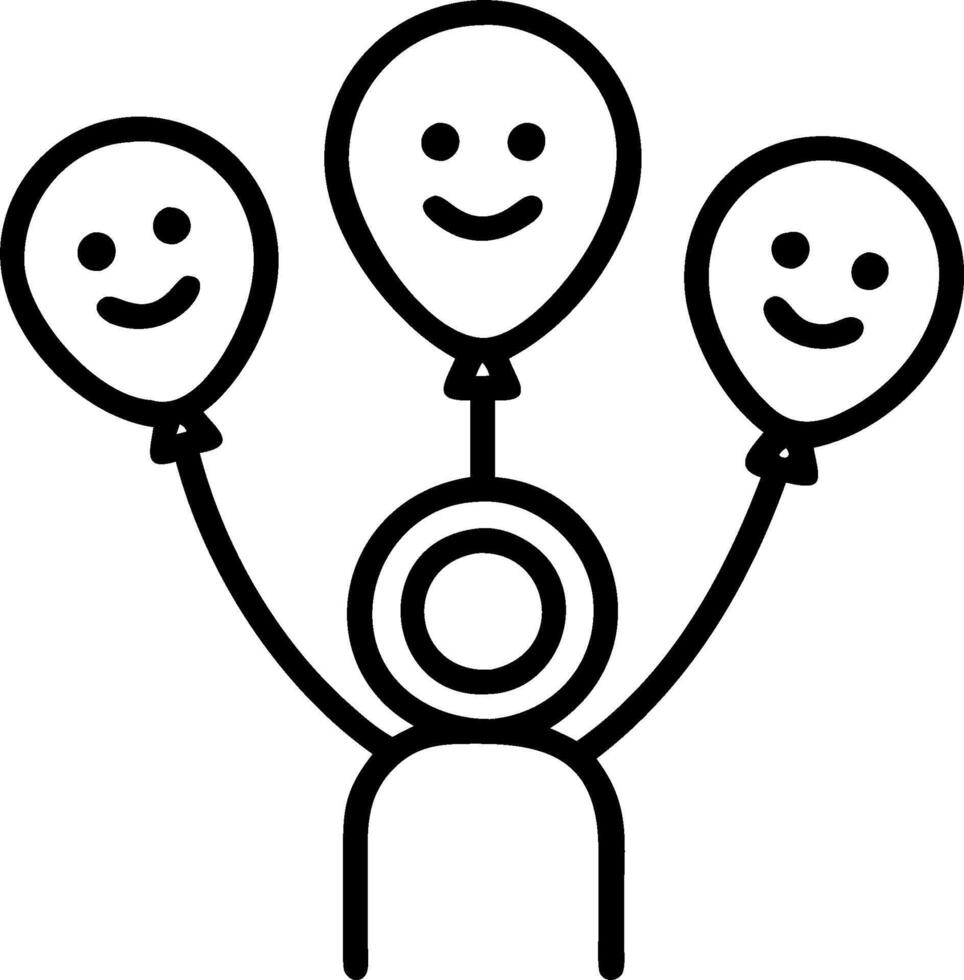 People with Floating Piggy Banks and Smiling Faces concept as A group of people with floating piggy banks and smiling faces set against a whimsical background of vector