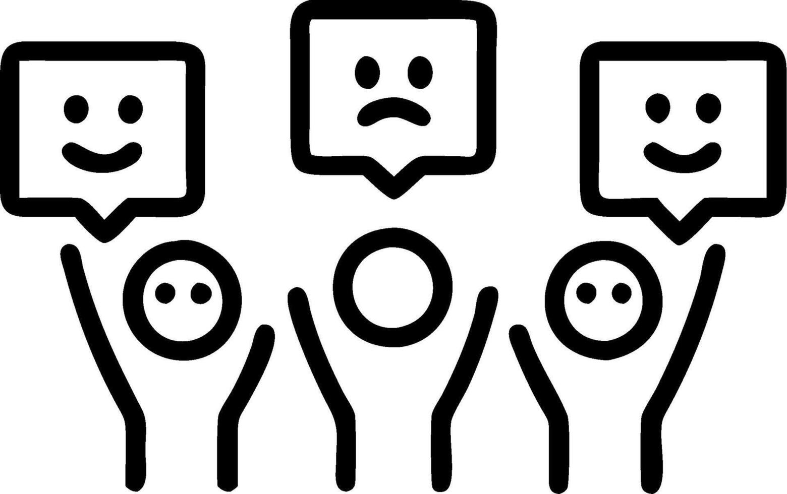 People with Floating Piggy Banks and Smiling Faces concept as A group of people with floating piggy banks and smiling faces set against a whimsical background of vector