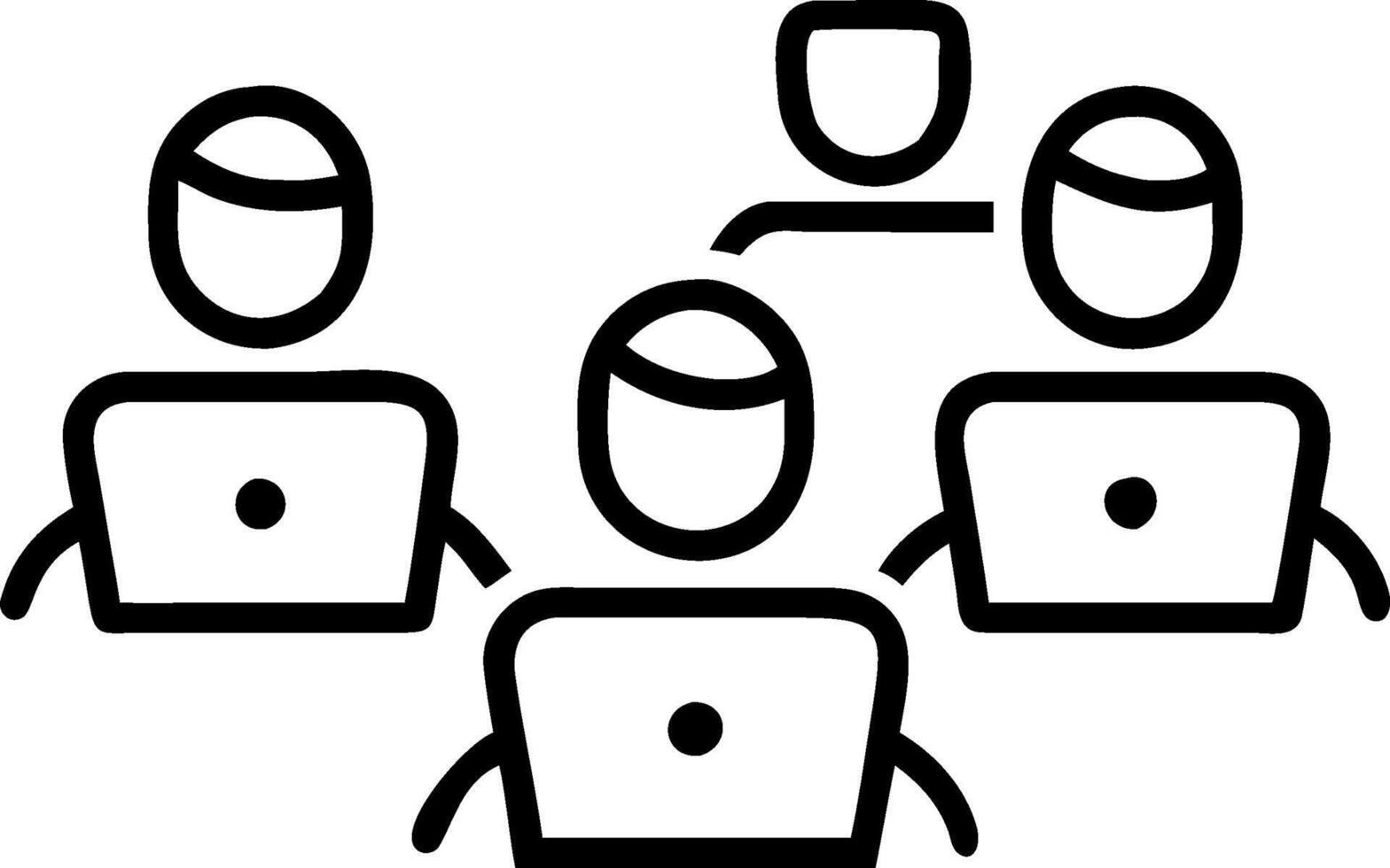 People with Watercolor Brushes and Business Documents concept as A group of people holding watercolor brushes and business documents set against a whimsical back vector
