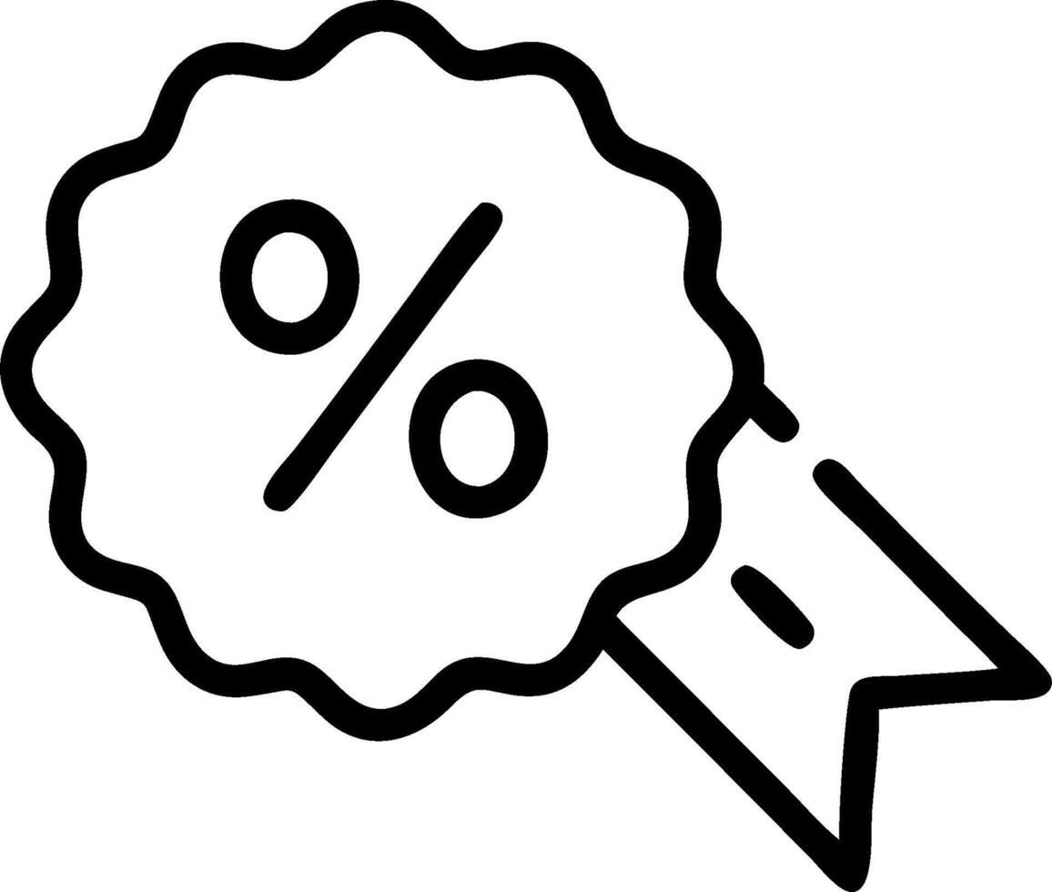 Percentage illustration with blank area for customizable text concept as A creative depiction of a percentage illustration featuring a blank area for customizabl vector