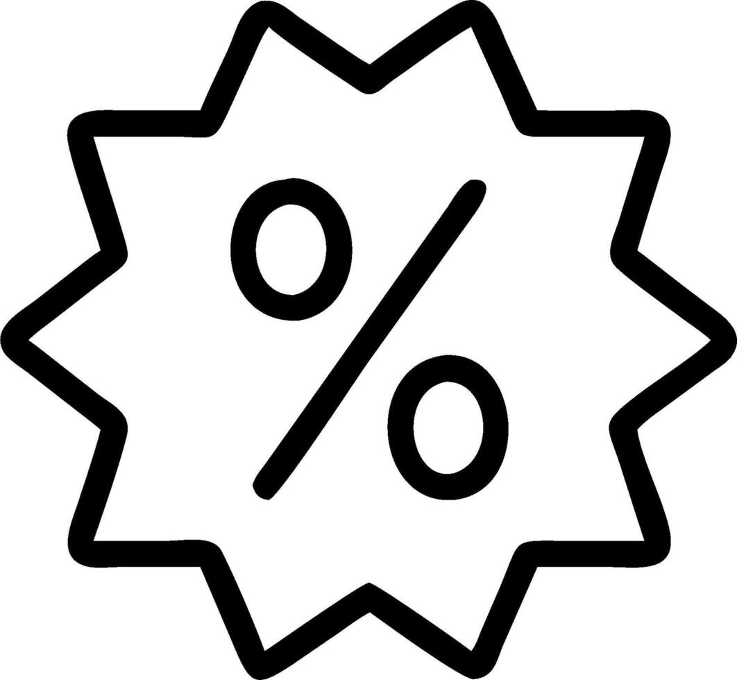 Percentage symbol with copy space for project planning concept as An artistic rendering of a percentage symbol with spacious copy space suitable for project plan vector