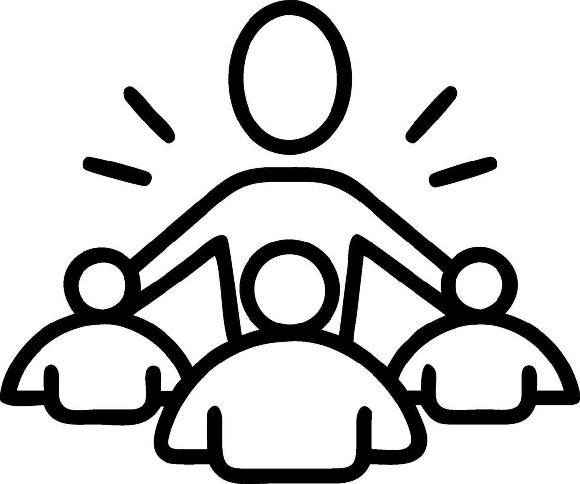 Personal Wellness Retreat concept as Individuals attend a wellness retreat to disconnect from daily stresses and focus on personal health and growth. in Photo St vector