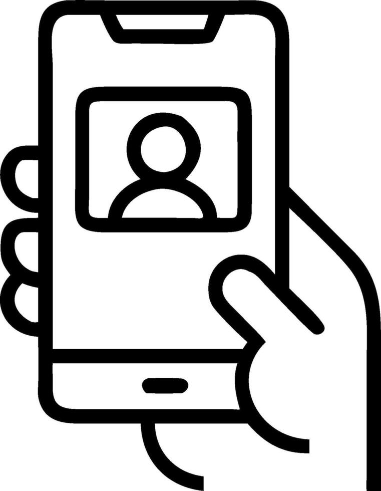 Person Using Mobile Banking App concept as A person using a mobile banking app on their smartphone set against a plain background to provide ample copy space for vector