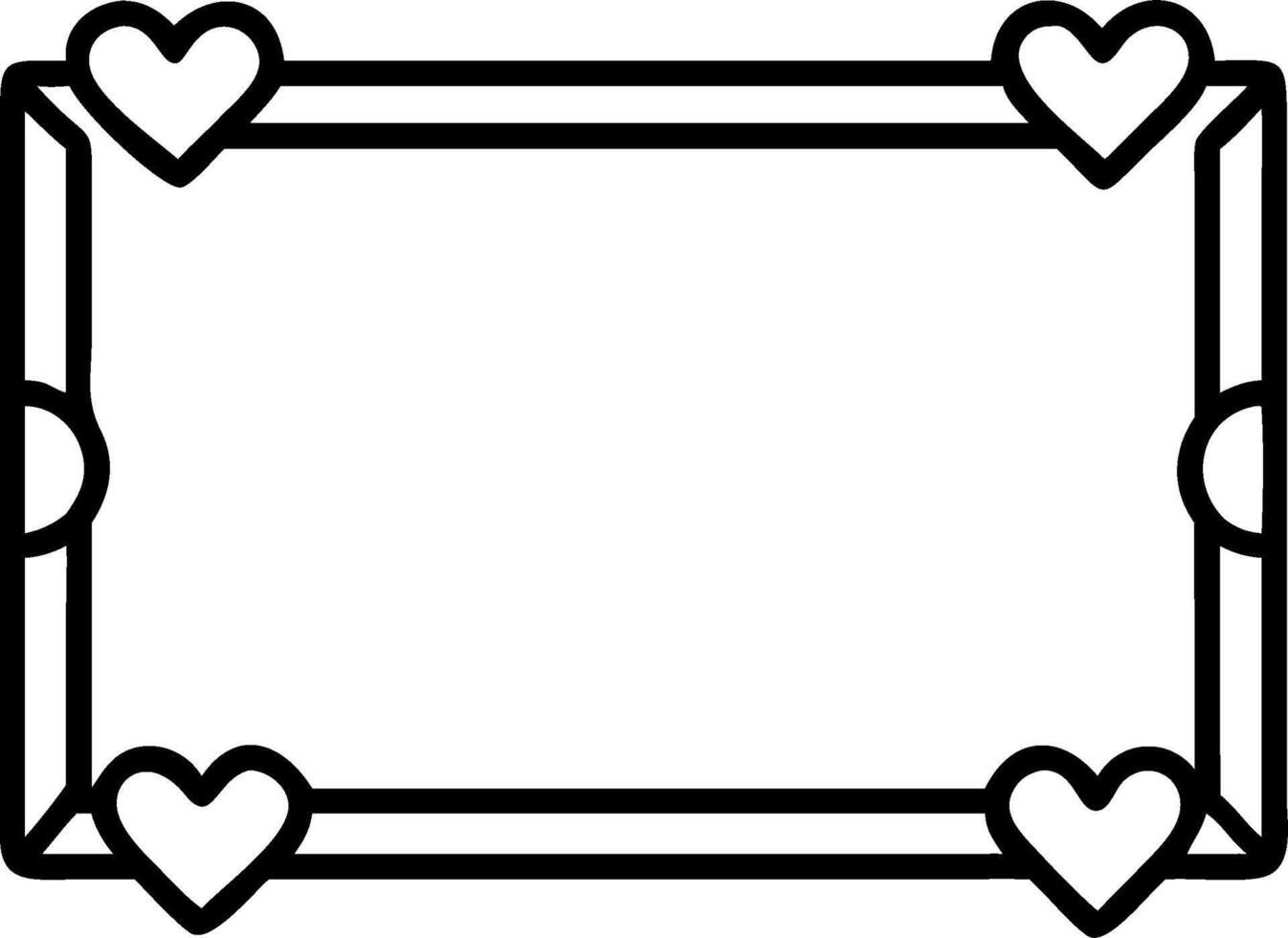 Pride Flags and Rainbow Hearts concept as A border frame with Pride flags and rainbow hearts leaving ample copy space representing love and pride in the LGBT com vector