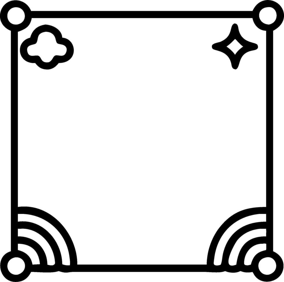 Pride Symbols and Rainbow Borders concept as A border frame with various Pride symbols and rainbow borders leaving ample copy space representing inclusivity and vector