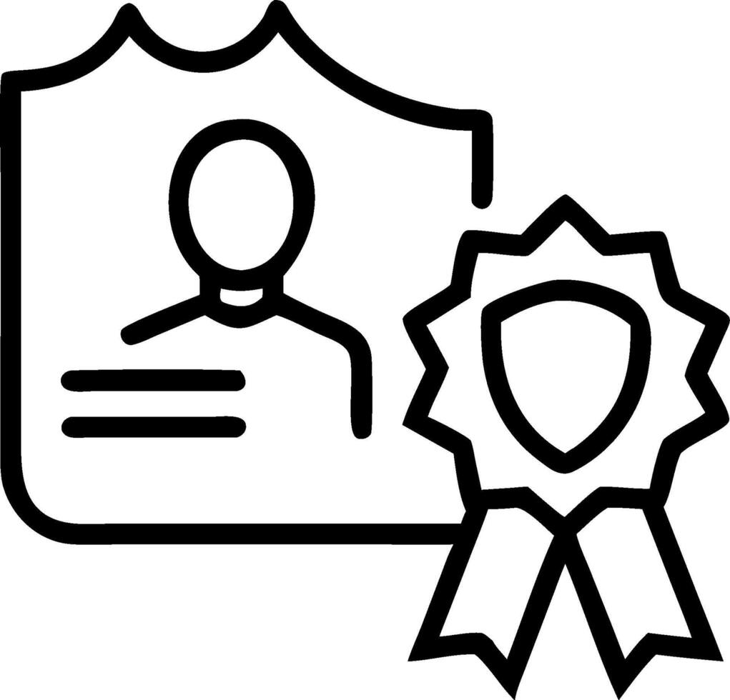 Quality Assurance Specialist with Shield and Certificate concept as An image of a quality assurance specialist with a shield and certificate set against a dreamy vector